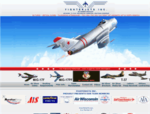 Tablet Screenshot of fighterjets.com